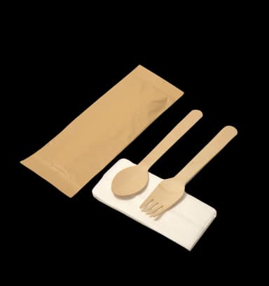 Image of Wooden Spoon and Fork